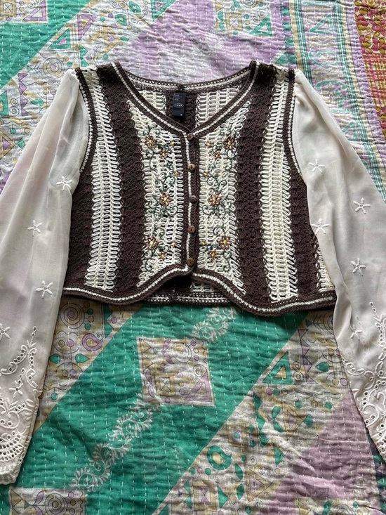 Cider Tops - Crochet hippie top